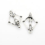 15PCS Bow and Arrow Charms,2 Colors Available-RS377