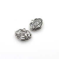 10PCS Wish Lock Charms,Antique Silver Tone 3D-RS685