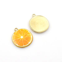 4PCS Enamel Fruit Charms 6 Styles Available-p1829