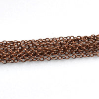 Wholesale 5M Metal Chains,Self Made Jewelry Materials 9 Colors Available-CS065