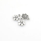 50PCS Little Flower Charms,2 Colors Available-RS243