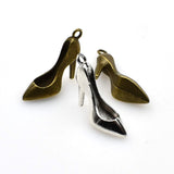 15PCS High Heels Charms,2 Colors Available,3D-RS756