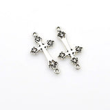 20PCS Cross Connector Charms,2 Colors Available-RS977