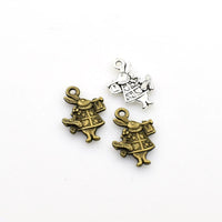 20PCS Rabbit Charms,2 Colors Available-RS292