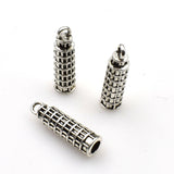 15PCS Office Building Charms,Antique Silver Tone 3D-RS1108