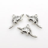 15PCS Dinosaur Charms,2 Colors Available Double Sided-RS1009