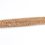 Wholesale 5M Metal Chains,Self Made Jewelry Materials 9 Colors Available-CS065