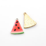 4PCS Enamel Fruit Charms 6 Styles Available-p1829