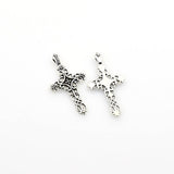 10PCS Cross Charms,2 Colors Available-RS284