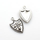 10PCS Shield Charms,2 Colors Available-RS748