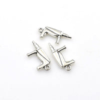 12PCS Electric Drill Charms,Antique Silver Tone-RS733