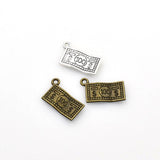 20PCS US Dollar Charms,2 Colors Available-RS774