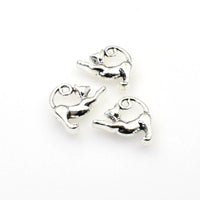 15PCS Angry Cat Charms,2 Colors Available 3D-RS485