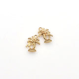 30PCS Coconut Tree Charms,2 Colors Available-RS616