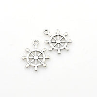 20PCS Love Rudder Charms,2 Colors Available Double Sided-RS147