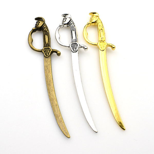 4PCS Samurai Sword Charms,3 Colors Available-RS649