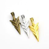 5PCS Big Arrow Charms,3 Colors Available-RS376