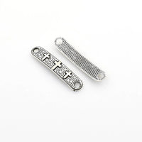 10PCS Cross Connector Charms,2 Colors Available-RS273