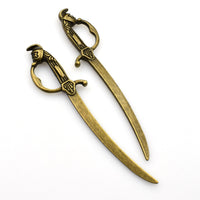 4PCS Samurai Sword Charms,3 Colors Available-RS649