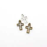 40PCS Little Cross Charms,2 Colors Available-RS993