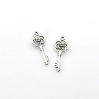 30PCS Key Charms,2 Colors Available-RS059