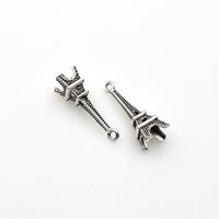 30PCS Tower Charms,3 Colors Available 3D-RS648