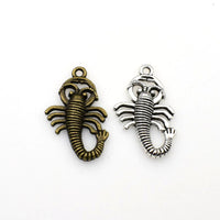 15PCS Scorpion Charms,2 Colors Available-RS816