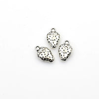 20PCS Strawberry Charms,Antique Silver Tone Double Sided-RS902