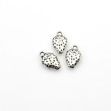 20PCS Strawberry Charms,Antique Silver Tone Double Sided-RS902