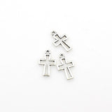 40PCS Little Cross Charms,2 Colors Available-RS993