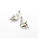 25PCS Sailboat Charms,2 Colors Available-RS277