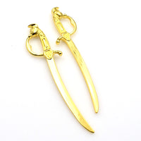 4PCS Samurai Sword Charms,3 Colors Available-RS649