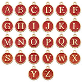 A set of letters,Double Sided Enamel Charms,8 Colors Available-RS1213