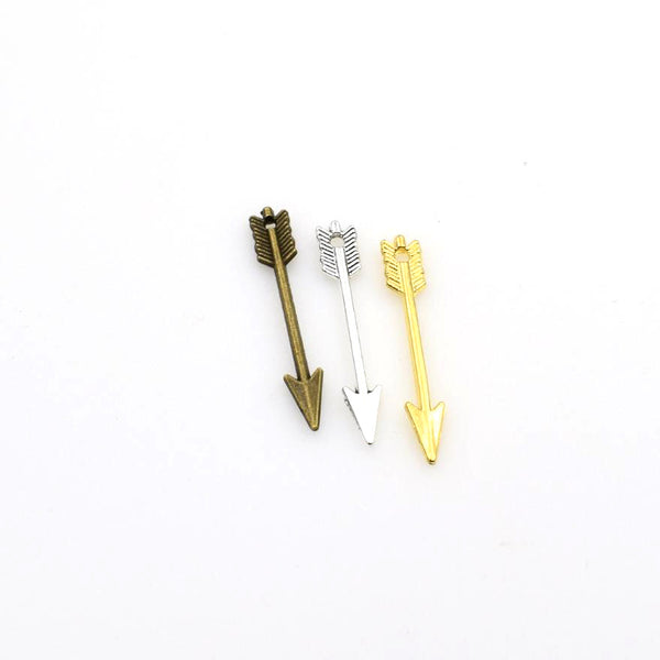 40PCS Little Arrow Charms,3 Colors Available-RS107