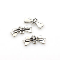 40PCS Bow-knot Connector Charms,2 Colors Available-RS572