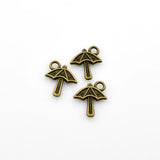 20PCS Mushroom Charms,Antique Bronze Tone-RS889