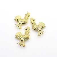 15PCS Cock Charms,3 Colors Available-RS653