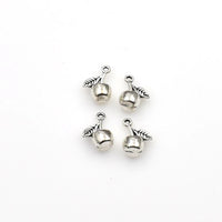 20PCS Cherry Charms,Antique Silver Tone 3D-RS569