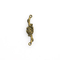 10PCS Rose Connector Charms,2 Colors Available-RS057