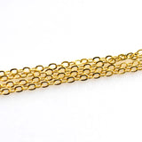 Wholesale 5M Metal Chains,Self Made Jewelry Materials 5 Colors Available-CS018