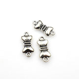 25PCS Bow-knot Connector Charms,2 Colors Available-RS268