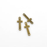 30PCS Simple Cross Connector Charms,2 Colors Available-RS381