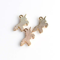 10PCS Enamel Unicorn Charms 3 Colors Available-RS1007