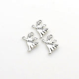 20PCS Ghost Charms,Antique Silver Tone-RS919