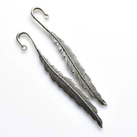 2PCS Long Feather Charms,3 Colors Available-RS210