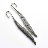 2PCS Long Feather Charms,3 Colors Available-RS210