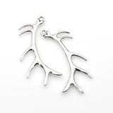 5PCS Large Antlers Charms,2 Colors Available-RS862