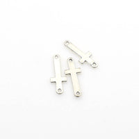 30PCS Simple Cross Connector Charms,2 Colors Available-RS381