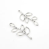 20PCS Branch Charms,Antique Silver Tone-RS051