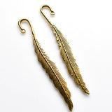 2PCS Long Feather Charms,3 Colors Available-RS210